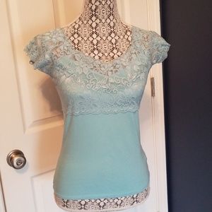 Sweet and Sassy Lace Tee